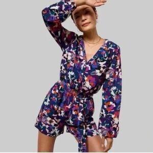 Evereve Hadley Floral Shorts Romper